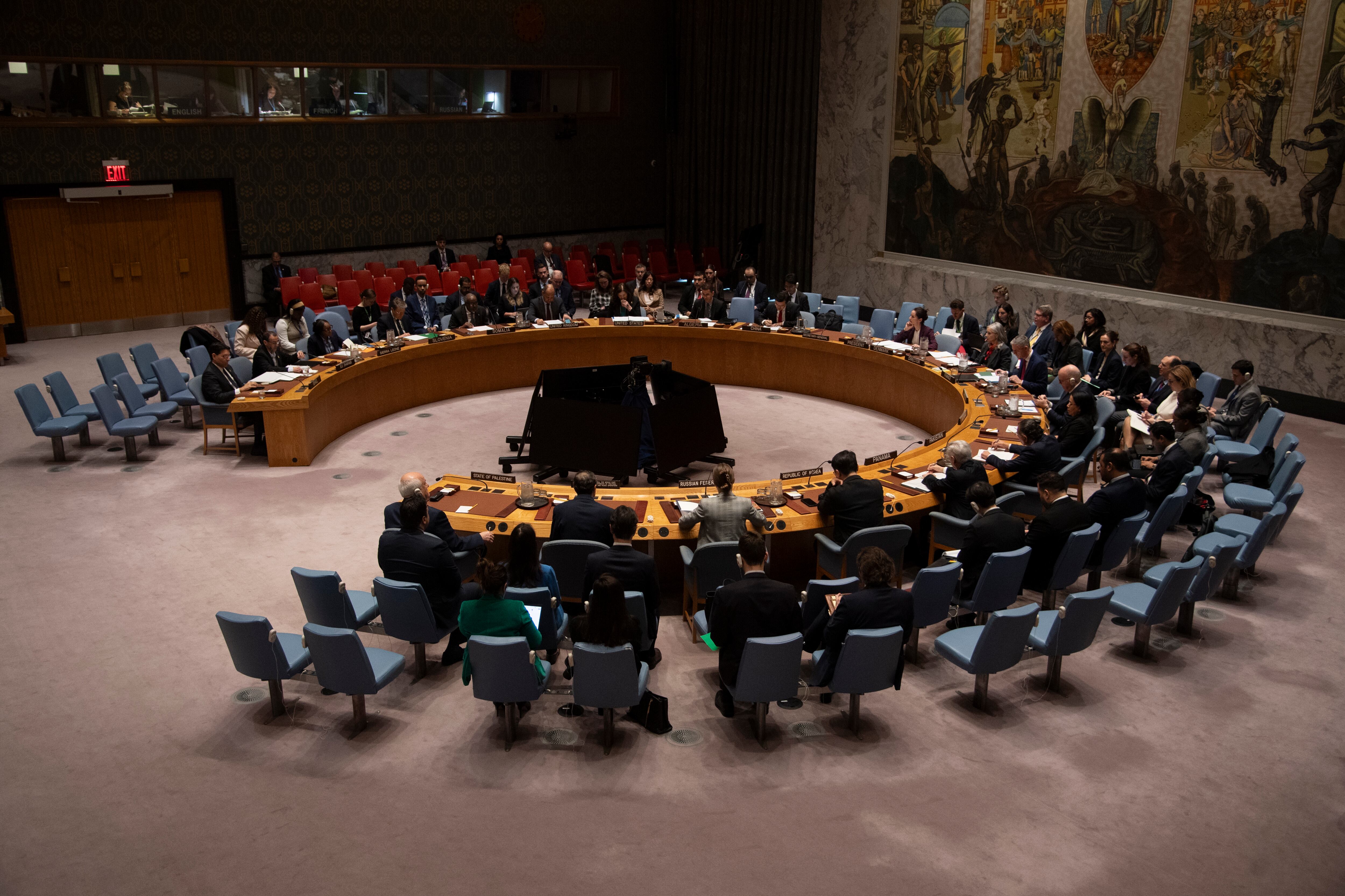 Consejo de seguridad de la ONU. FOTO: Noam Galai/Getty Images
