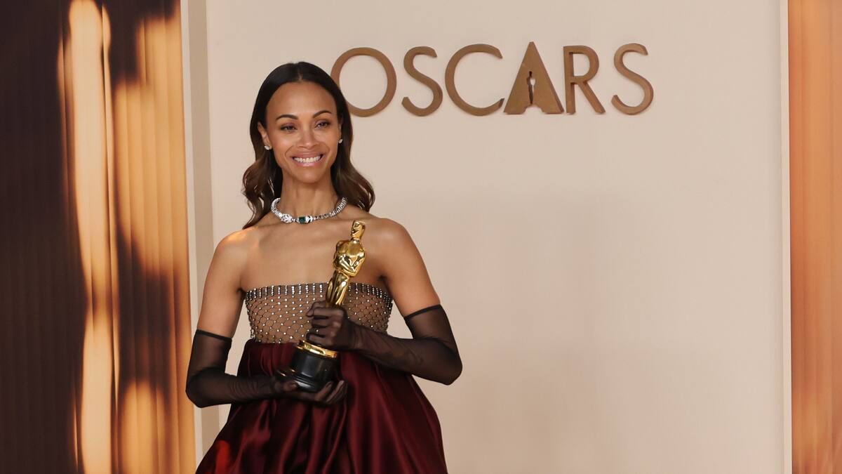 Zoe Saldaña ganó el Oscar a Actriz de Reparto por su papel de Rita Mora Castro en ‘Emilia Pérez’