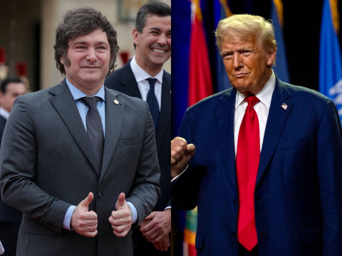 Javier Milei se consideró “el político más relevante del planeta” junto a Donald Trump