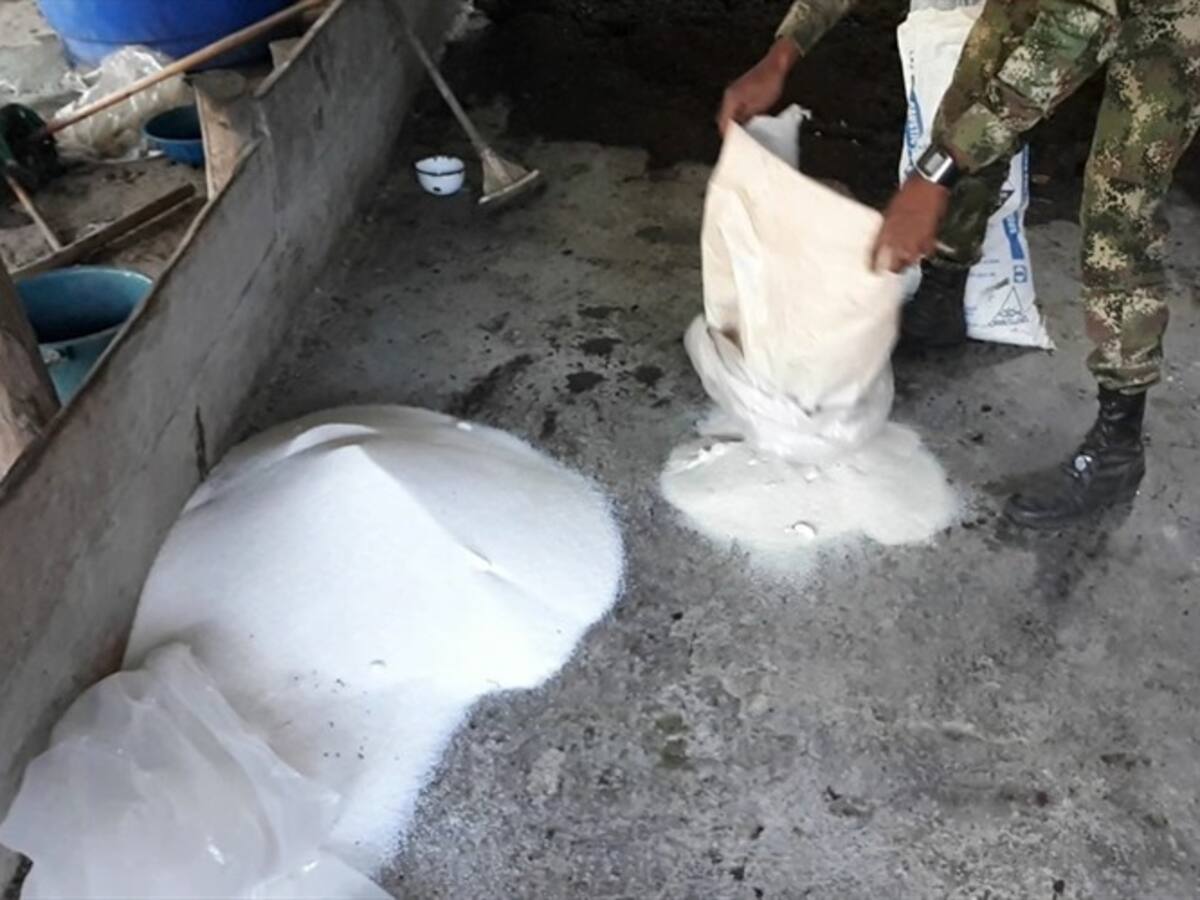 Golpe al narcotráfico y las finanzas del Eln en Almaguer, Cauca