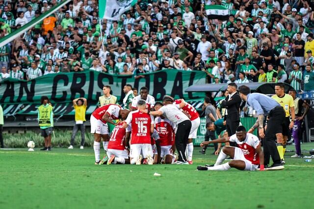 Atlético Nacional vs. Independiente Santa Fe - fecha 3 cuadrangulares - Liga BetPlay. Foto: David Jaramillo/ Colprensa.