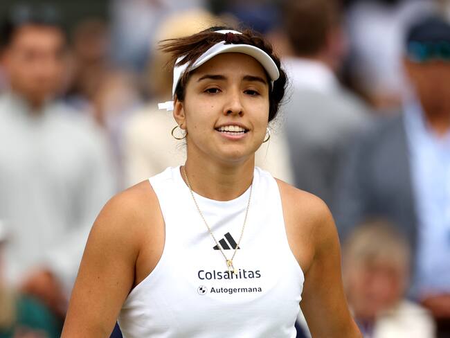 Maria Camila Osorio, tenista colombiana. (Photo by Patrick Smith/Getty Images)