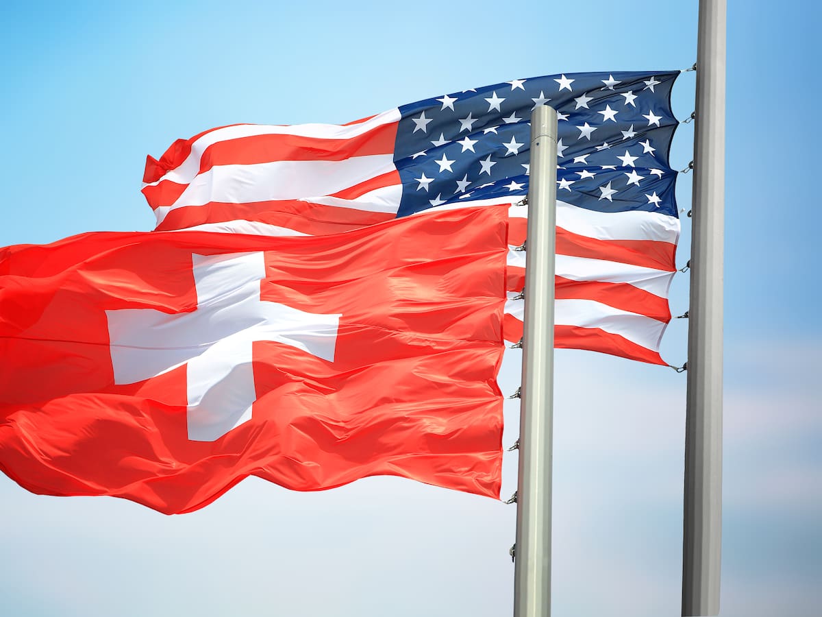 Suiza dijo estar muy cerca de lograr un acuerdo con EE.UU. en materia arancelaria