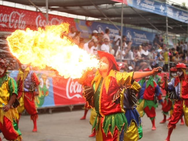 BARRANQUILLA, 27 de marzo de 2022.- Gran parada en el Carnaval de Barranquilla. (Colprensa-Greisy Bettin).