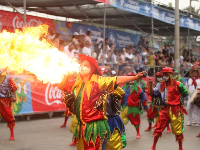 BARRANQUILLA, 27 de marzo de 2022.- Gran parada en el Carnaval de Barranquilla. (Colprensa-Greisy Bettin).