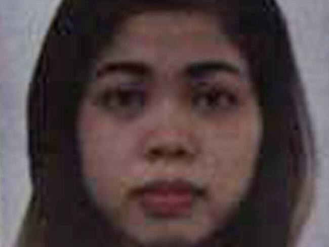 Siti Aisyah, indonesia de 25 años, sospechosa de participación en la muuerte del hermano del líder norcoreano en el aeropuerto de Kuala Lumpur, Malasia. Foto: AP.