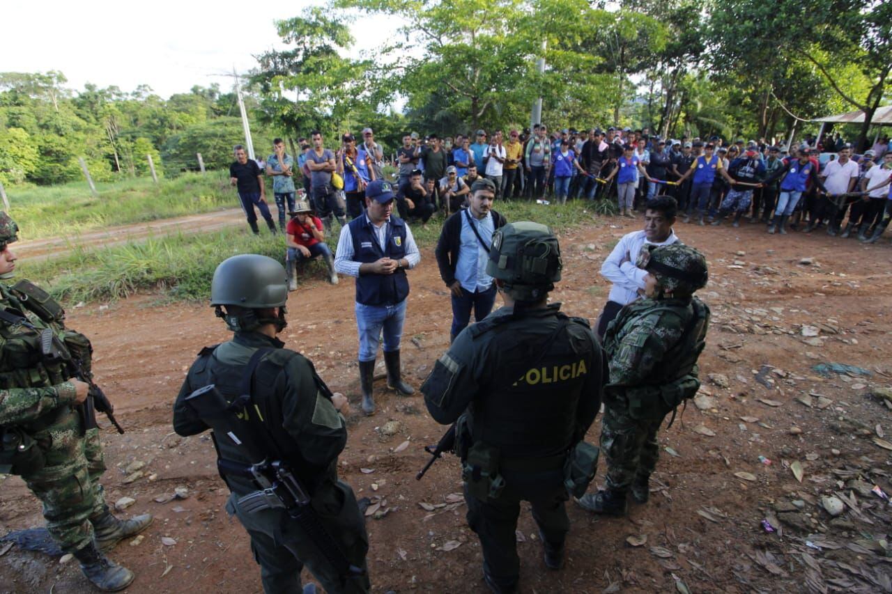 Logran liberación de 140 soldados en el Catatumbo. Foto: AFP