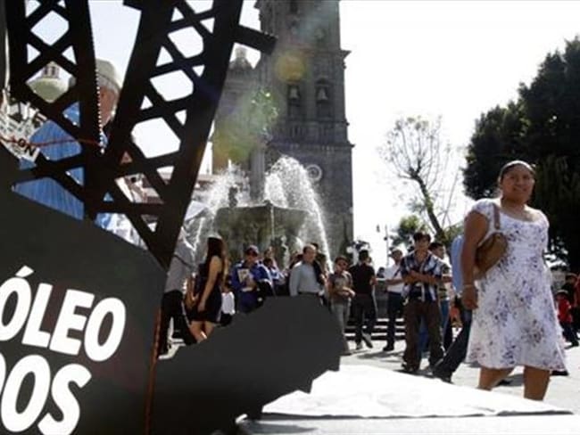 La paradoja de celebrar el aniversario de la expropiación petrolera en México. Foto: Agencia Anadolu