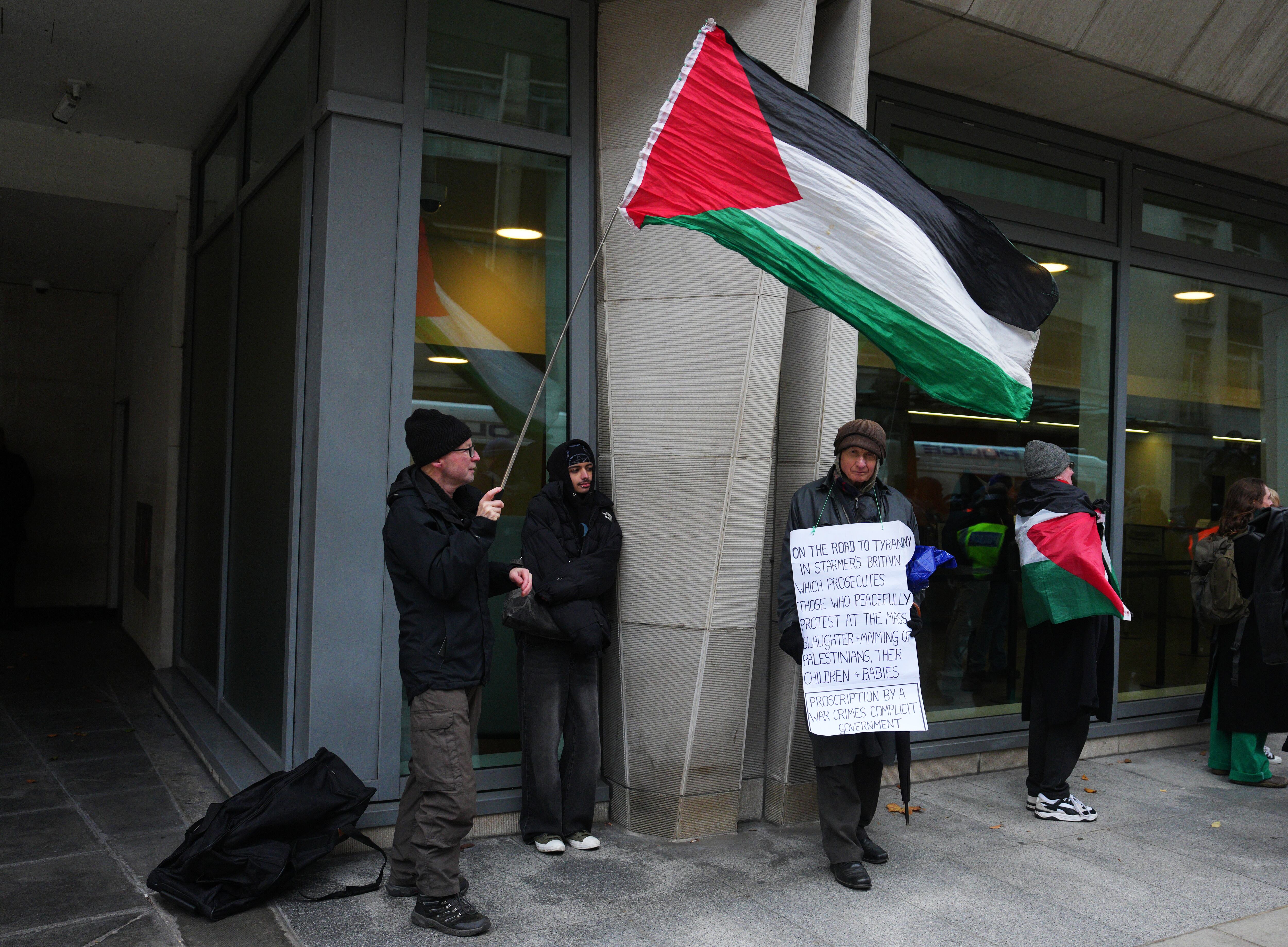 Marchas Propalestinas en Londres. Foto: Carl Court/Getty Images)