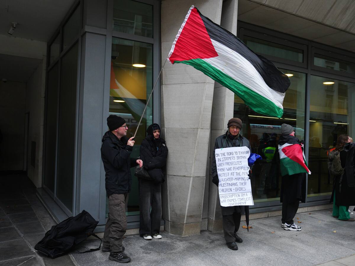 Más de una decena de detenidos en una protesta propalestina en Londres