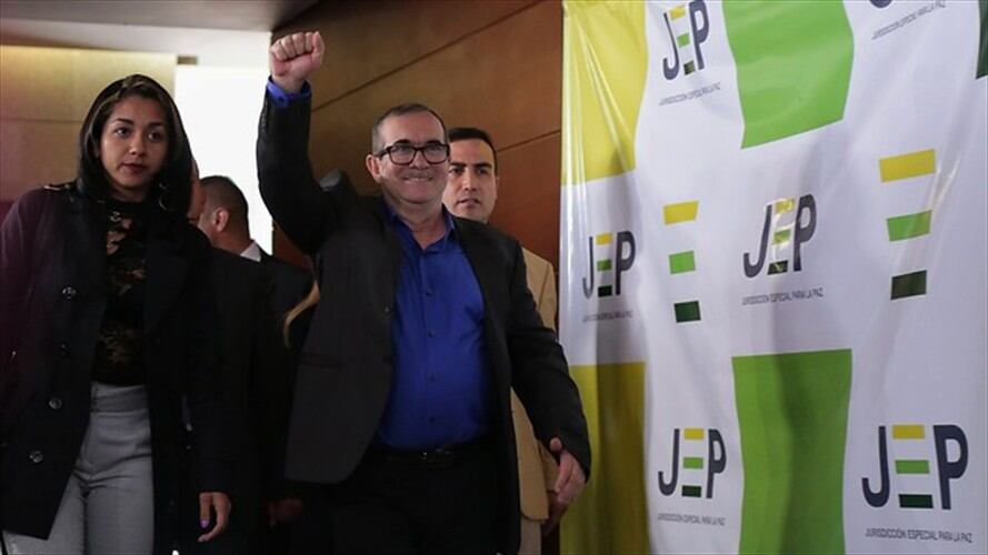 Jefes de Farc comparecieron en primera audiencia sobre verdad. Foto: Colprensa