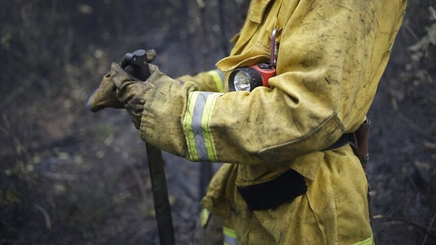 En total se afectaron 800 hectáreas por el incendio en la Sierra Nevada. Foto: Colprensa