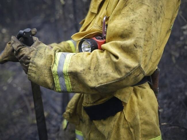 En total se afectaron 800 hectáreas por el incendio en la Sierra Nevada. Foto: Colprensa