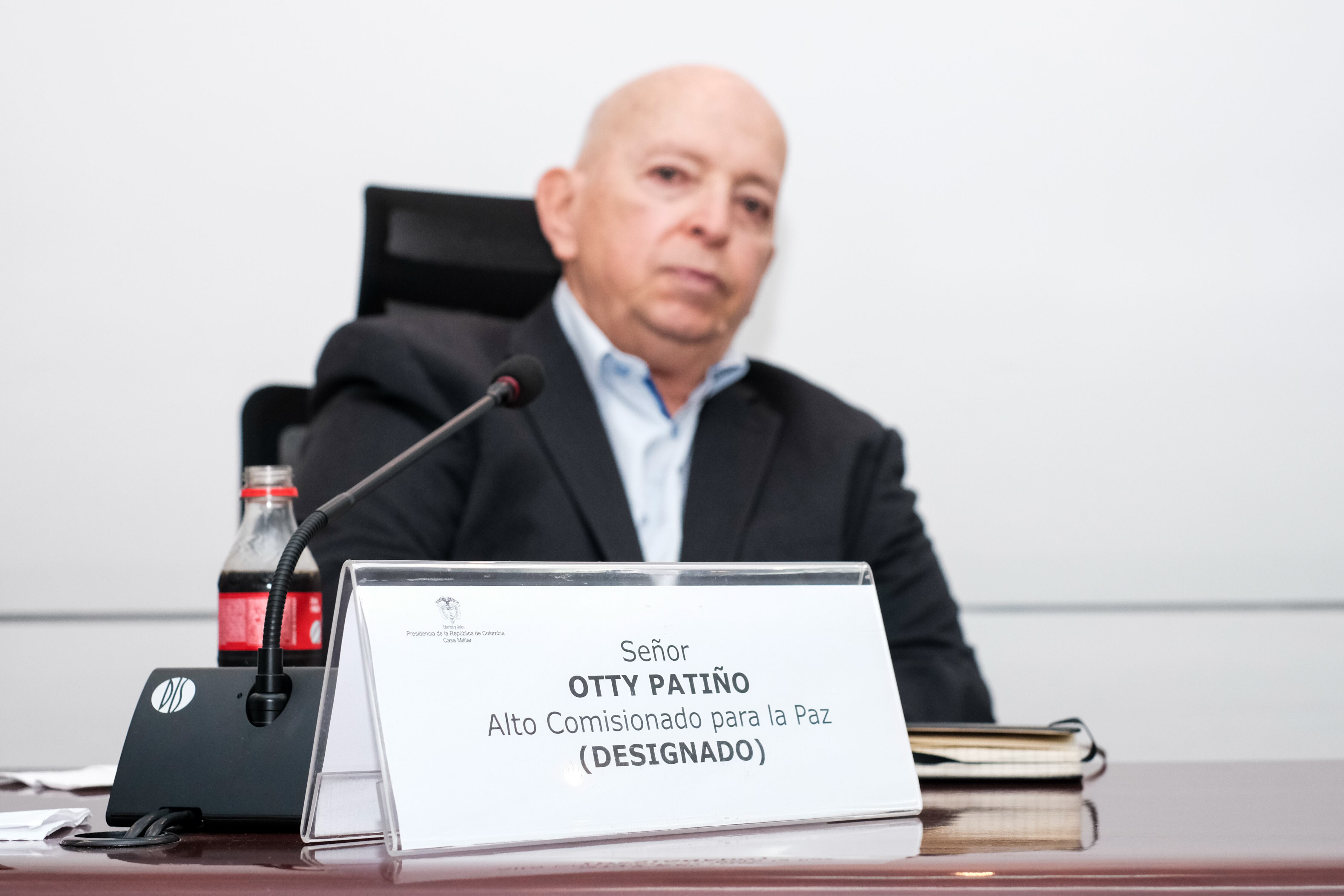 Otty Patiño. Foto: Presidencia.
