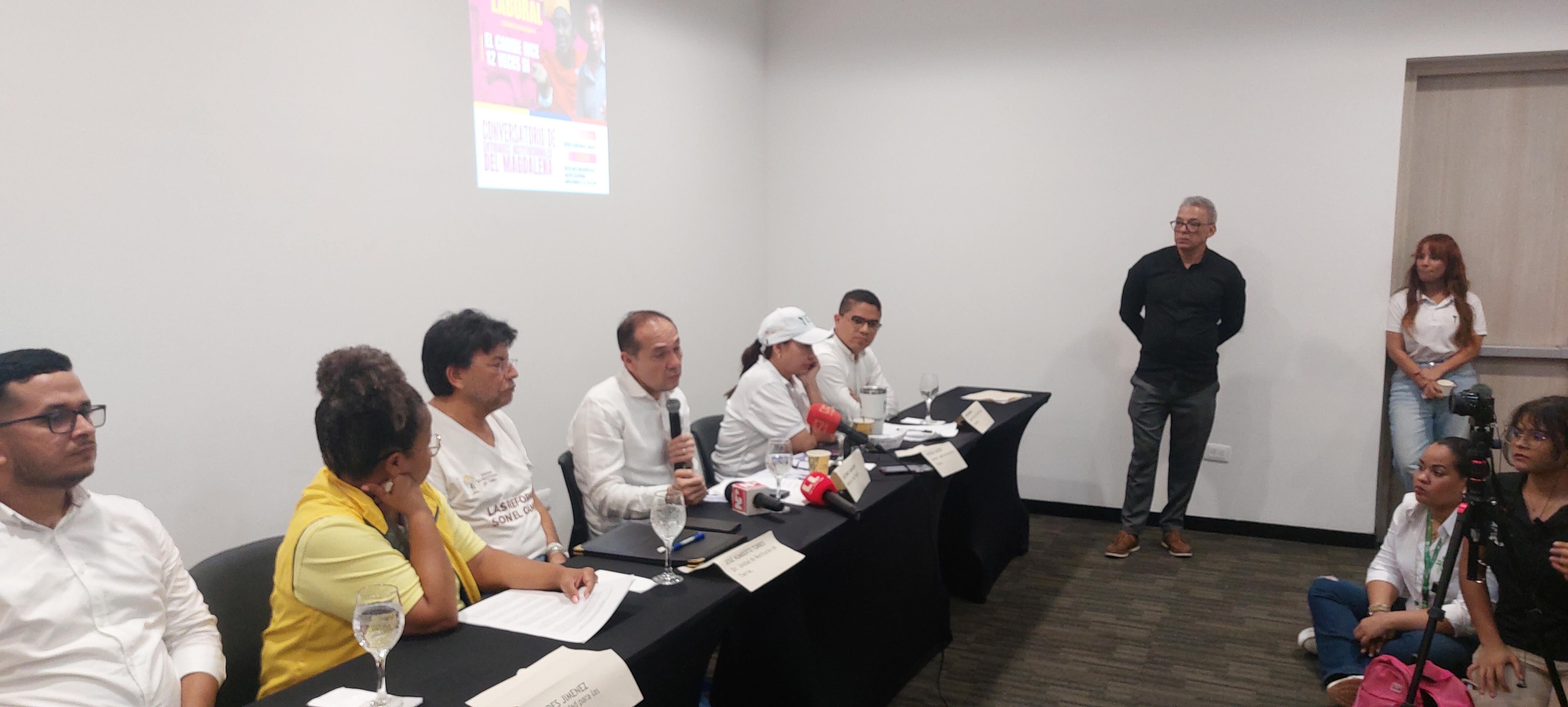 Conversatorio de Entidades Institucionales del Magdalena. Foto: Gissell Campo