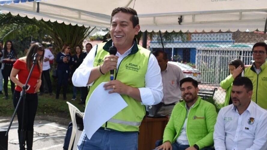 "Creo que es un reconocimiento a Boyacá, al equipo de trabajo y a todo lo que hemos podido lograr", dijo Amaya. . Foto: Gobernación de Boyacá.