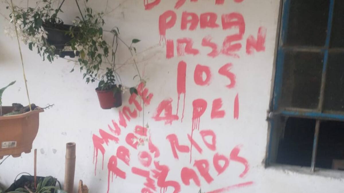 Amenazan a líder comunal y su familia en el corregimiento de Arabia, zona rural de Pereira