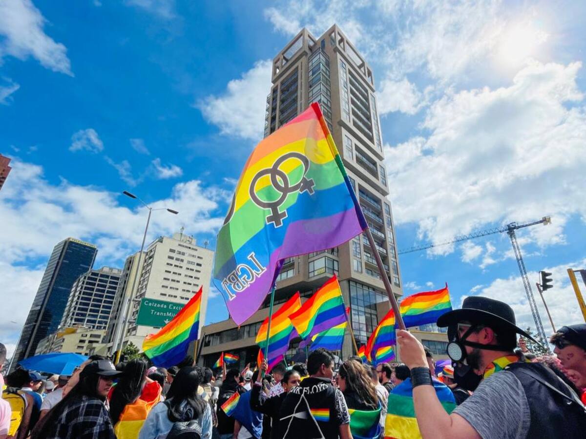 Galería: Así fue la marcha del Orgullo LGBTIQ+ en Bogotá