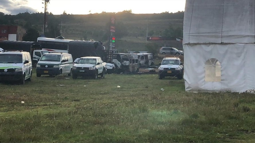 Son 50 millones de pesos de recompensa que la Policía ofreció para quien entregue información con respecto a este atentado. Foto: Policía Nacional