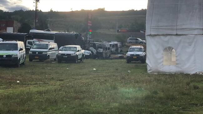 Son 50 millones de pesos de recompensa que la Policía ofreció para quien entregue información con respecto a este atentado. Foto: Policía Nacional