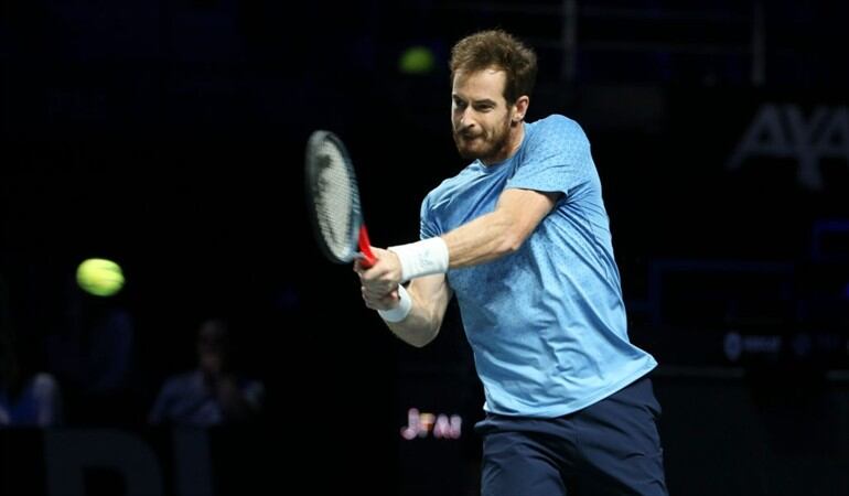 El veterano británico Andy Murray y el argentino Diego Schwartzman, sexto cabeza de serie, superaron la primera ronda del Abierto de San Diego. Foto: Getty Images / JOHN BERRY