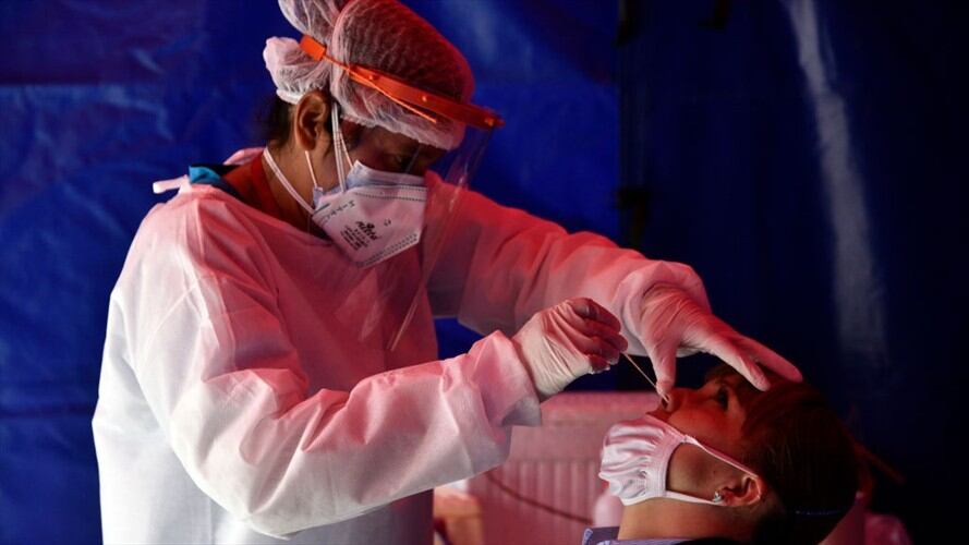 Test Covid Colombia. Foto: Getty Images