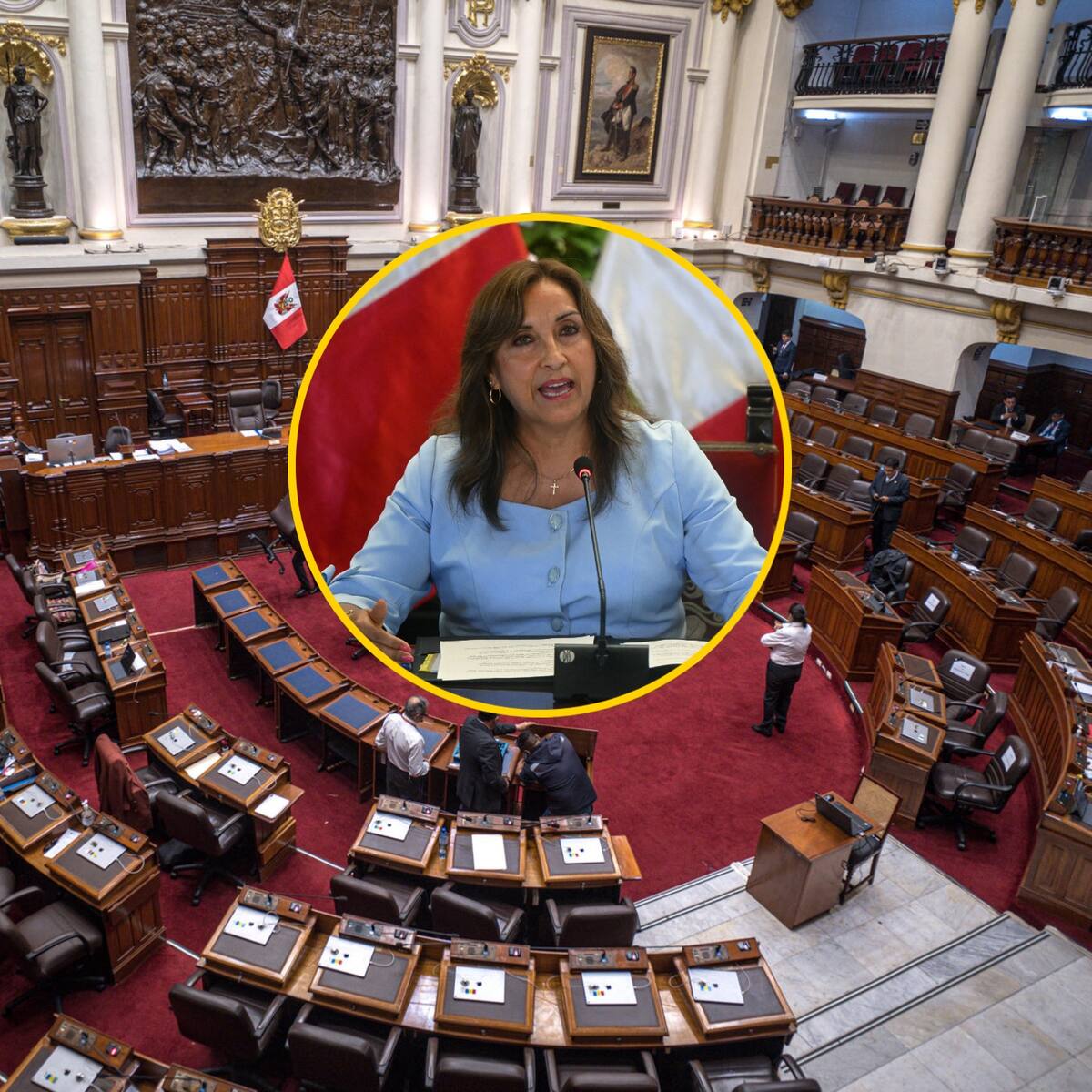Congreso de Perú aprueba juicio político de destitución de presidenta Dina Boluarte