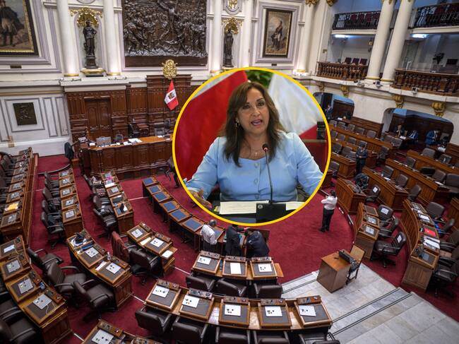 Congreso de Perú aprueba juicio político de destitución de presidenta Boluarte. Foto: EFE/ AFP.