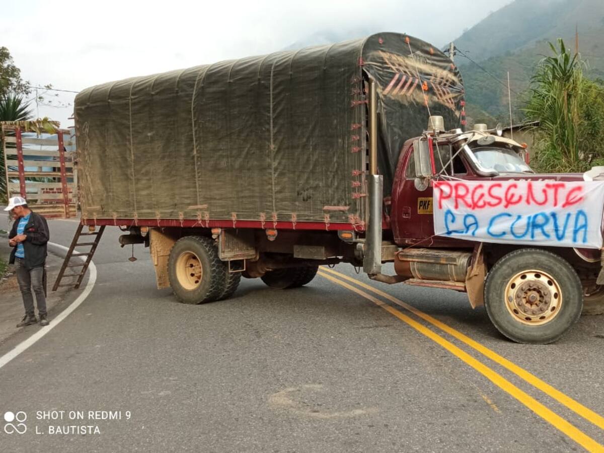 Continúan las protestas de campesinos en Norte de Santander