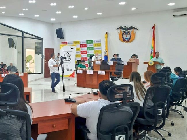 El debate fue citado por la necesidad de plantear garantías sobre los derechos de la mujer. Foto: Concejo de Barranquilla.