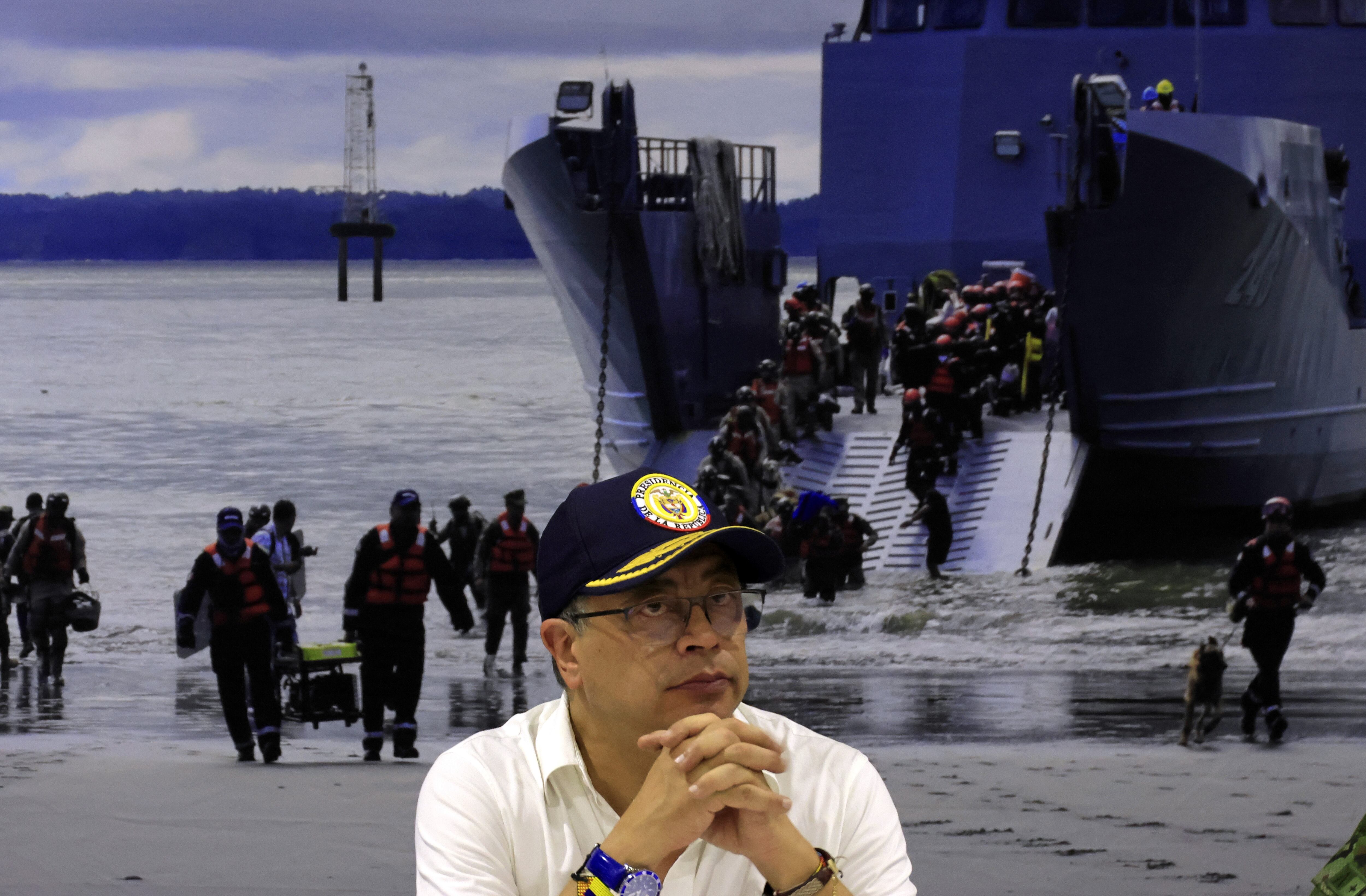 El presidente de Colombia, Gustavo Petro. Foto: EFE.