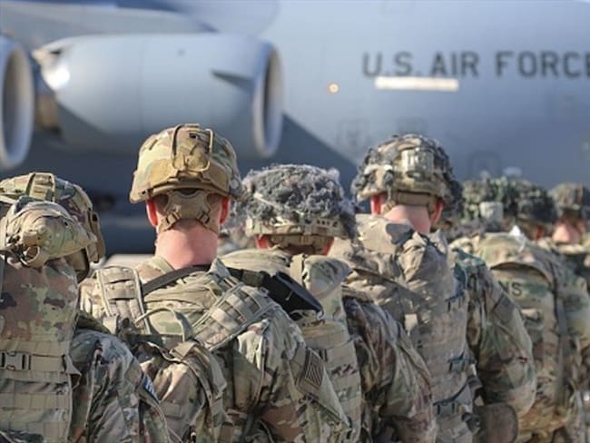 Llega a Colombia el equipo de apoyo logístico del Comando Sur de los Estados Unidos. Foto: Getty Images