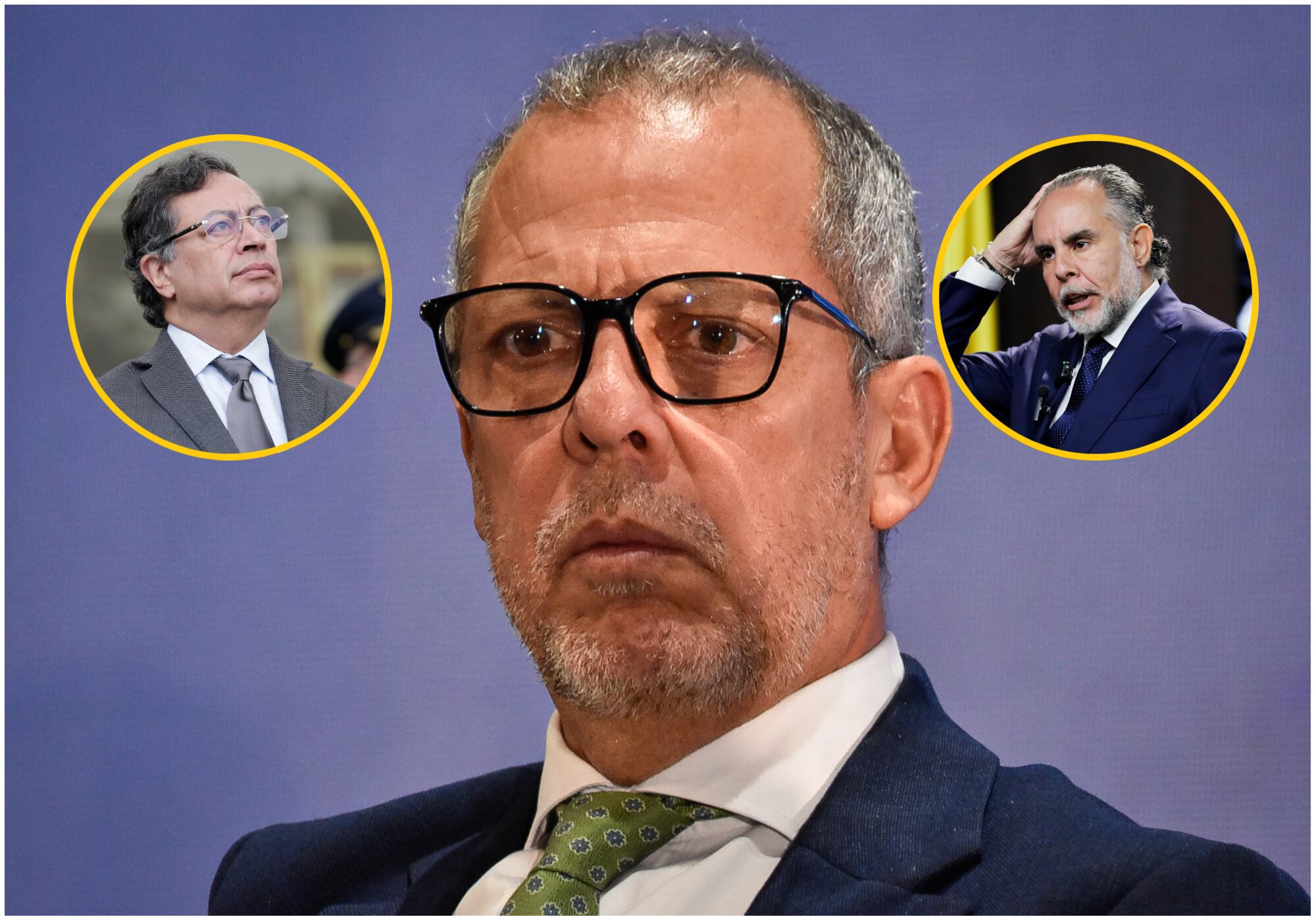 “¿El procurador me saca del lado del presidente Petro por orden de Benedetti y sus secuaces”?: se preguntó Alfredo Saade. Foto: Colprensa/ EFE.