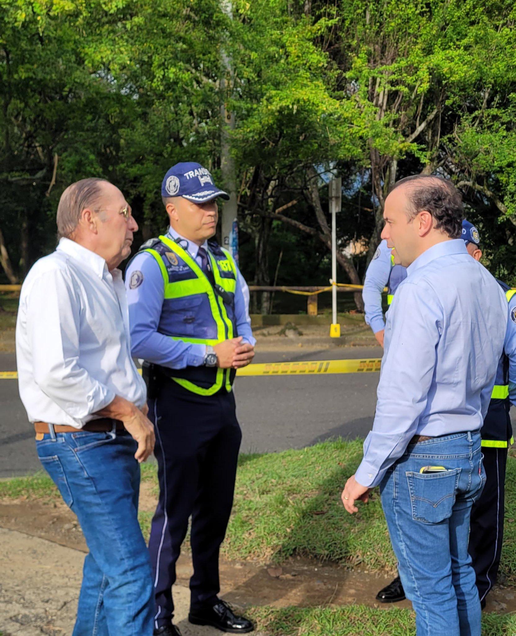 La Secretaría de Movilidad atribuye la salida de Alberto Hadad a motivos de salud. Foto: Alcaldía.
