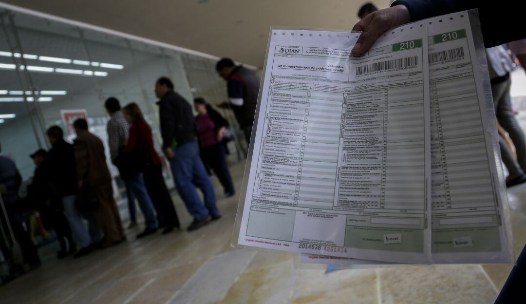 Declaración de renta | Foto: Colprensa