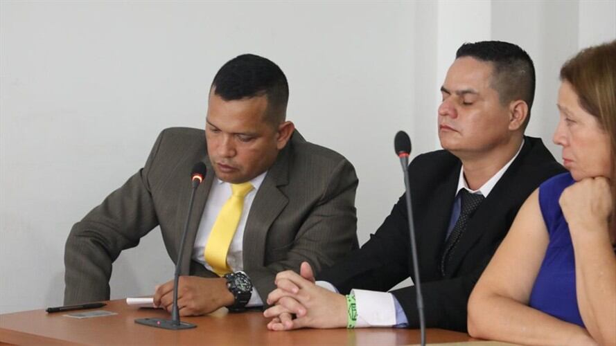 Tres exmiembros soldados se comprometen a colaborar para esclarecer falsos positivos. Foto: Colprensa