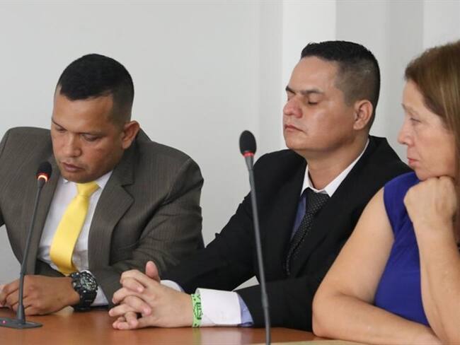 Tres exmiembros soldados se comprometen a colaborar para esclarecer falsos positivos. Foto: Colprensa