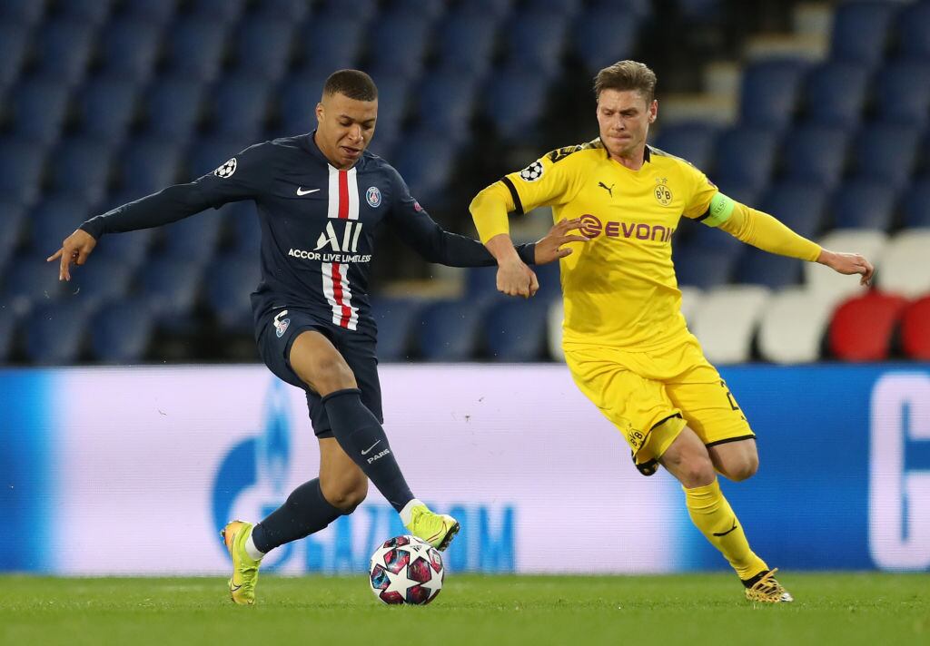 Paris Saint-Germain vs Borussia Dortmund. (Foto: UEFA - Handout/UEFA via Getty Images)