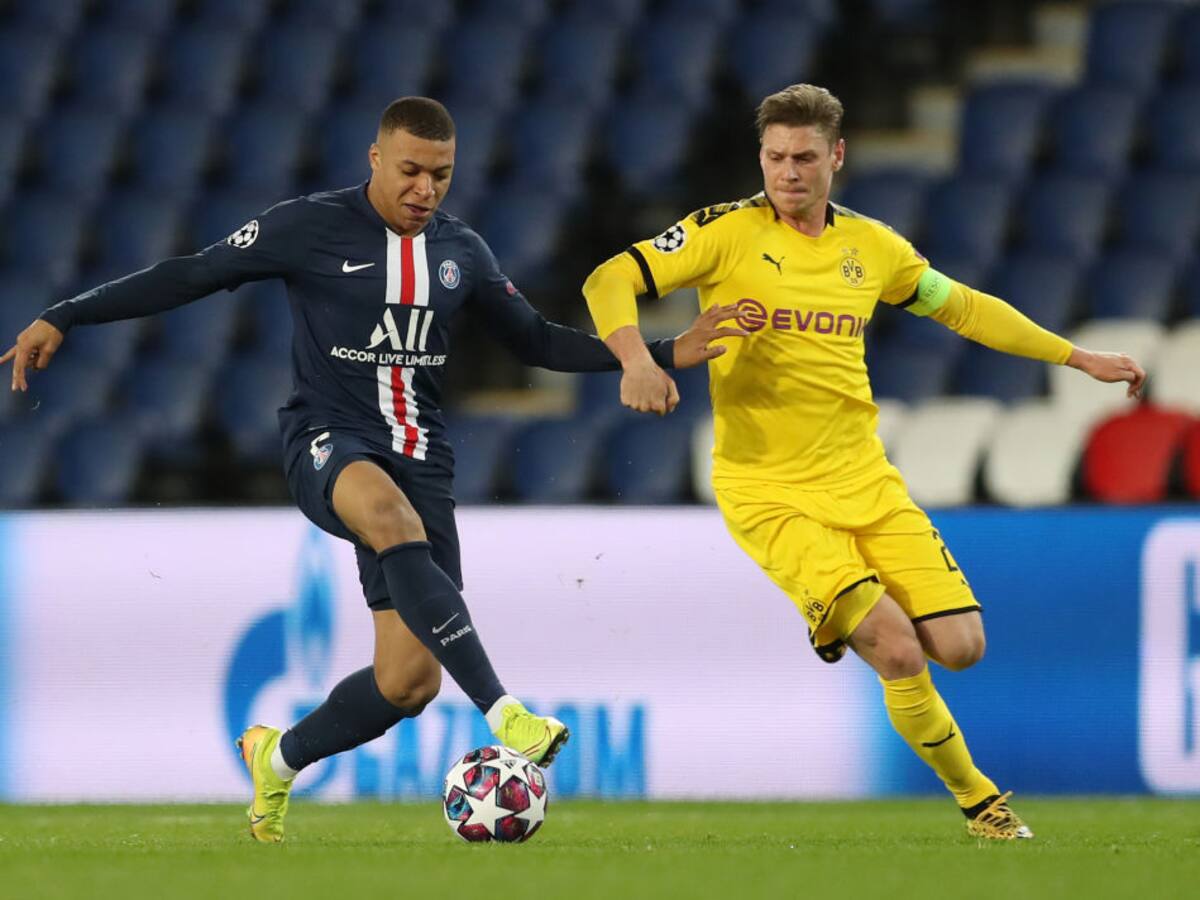 Borussia Dortmund le ganó al PSG, el equipo desperdicio los chispazos de Mbappé