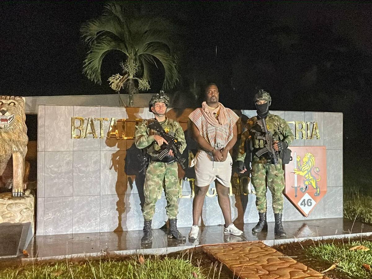 Capturan a cabecilla del Clan del Golfo: cargaba jeringas y cuadernos con magia negra