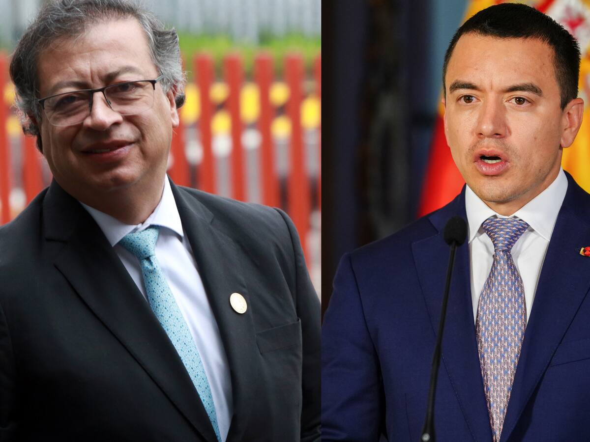 Presidente de Ecuador cuestionó la visita de Gustavo Petro a Manta: “No creo que fue nada bueno”