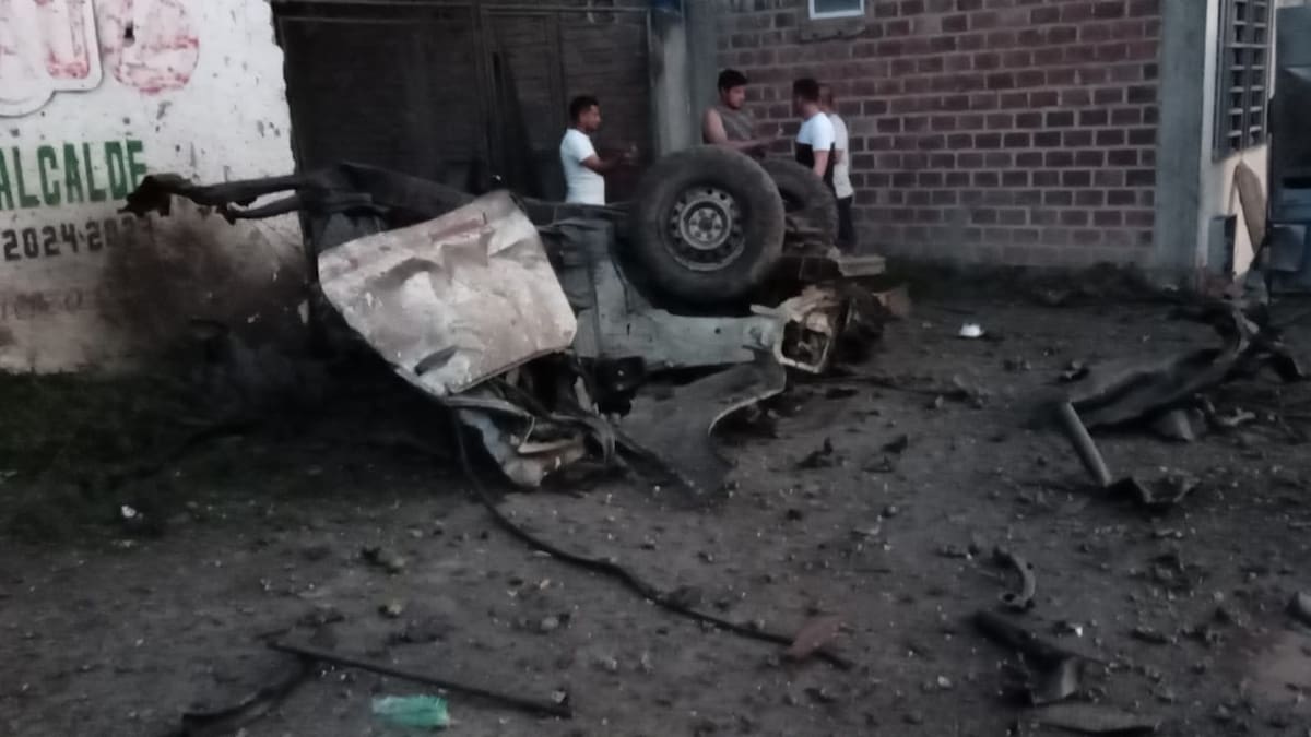 “Han sido tres atentados en un año”: alcalde de Taminango tras explosión de carro bomba