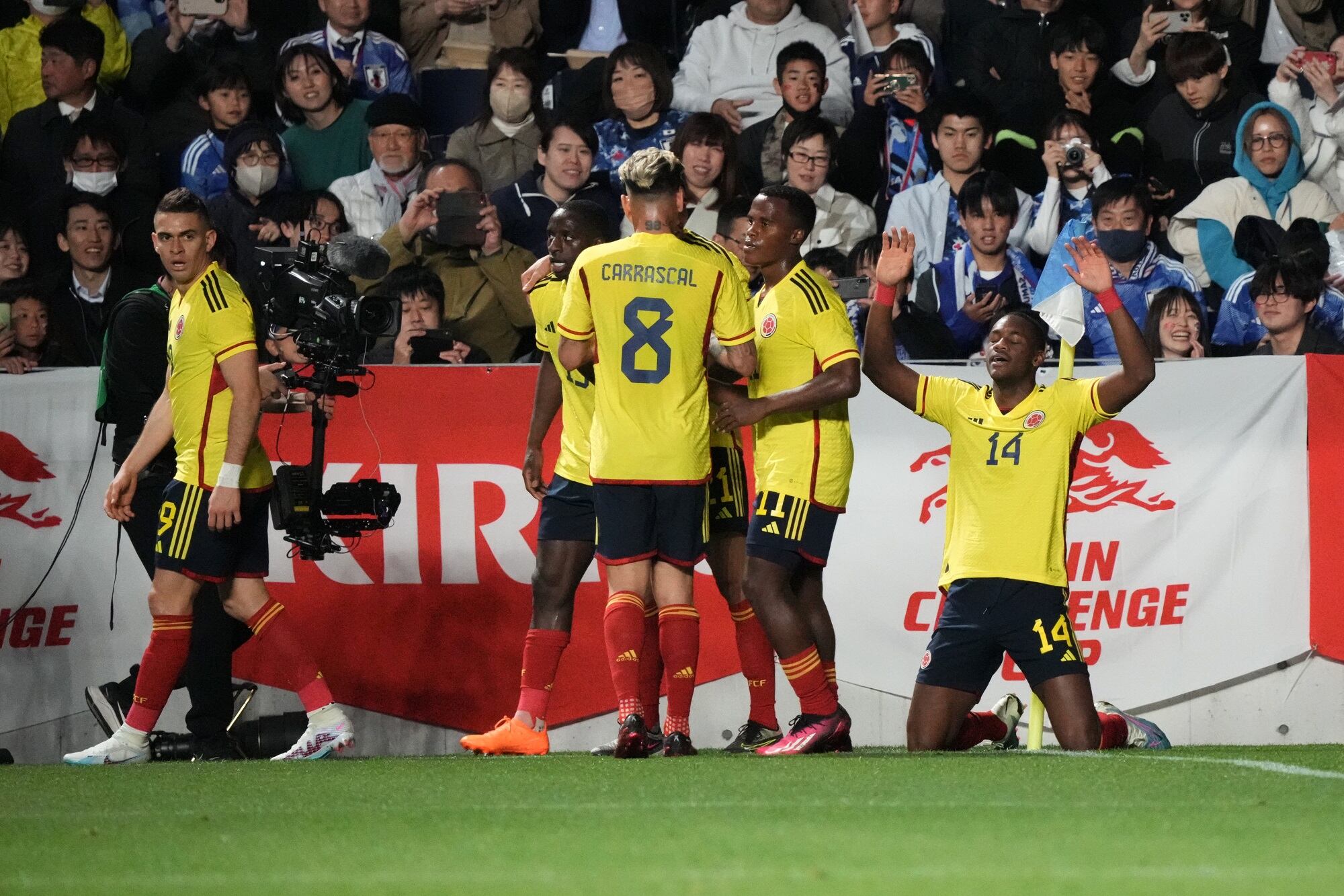 Selección Colombia vs. Japón. (Photo by Koji Watanabe/Getty Images)