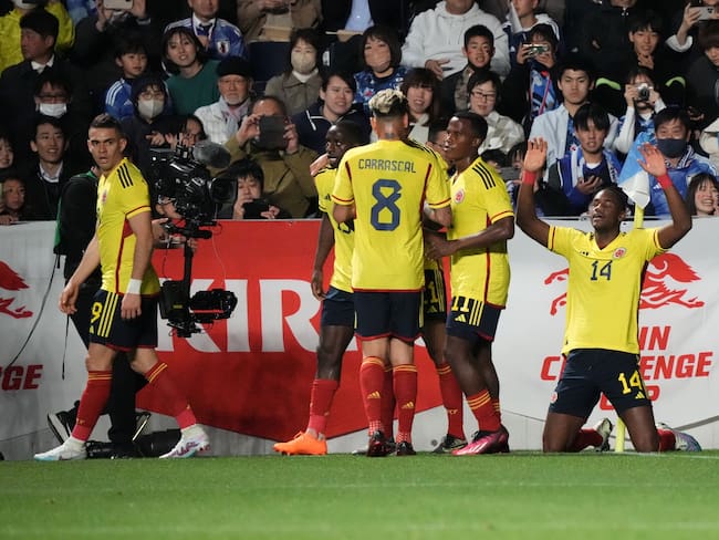Selección Colombia vs. Japón. (Photo by Koji Watanabe/Getty Images)