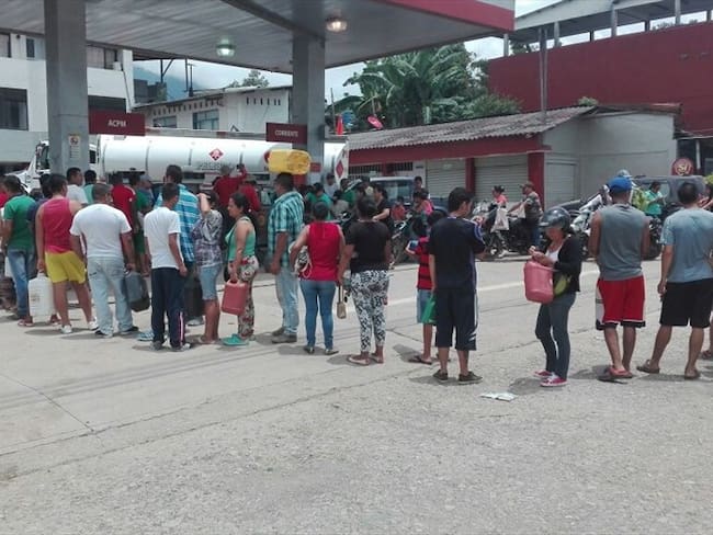 Denuncian desabastecimiento de gasolina en Tumaco