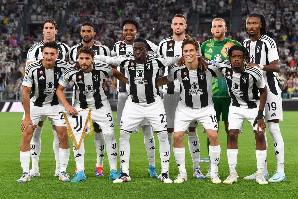 Juventus en debut de la Serie A 2024/2025. Foto: Getty Images.