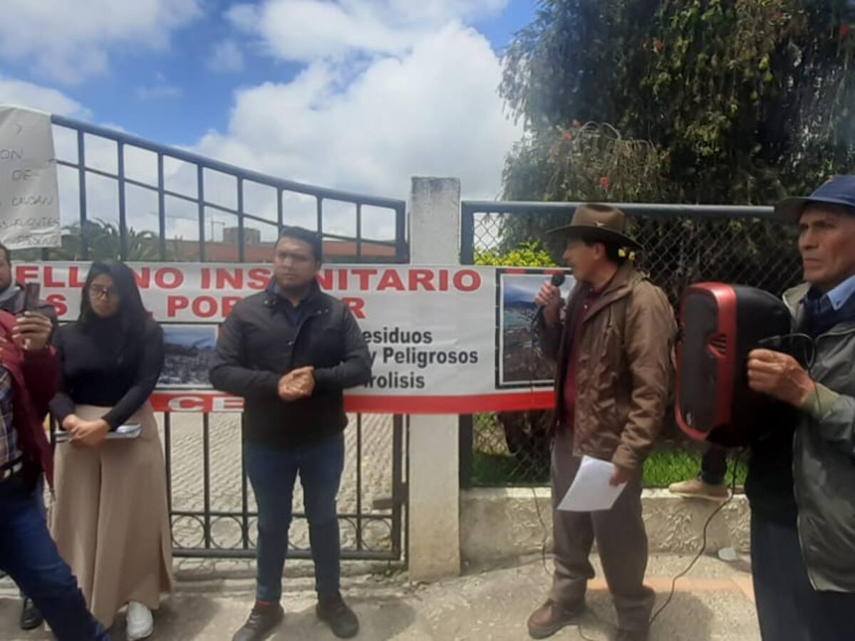 Líderes del páramo de Pisba dicen que están cansados de la minería ilegal