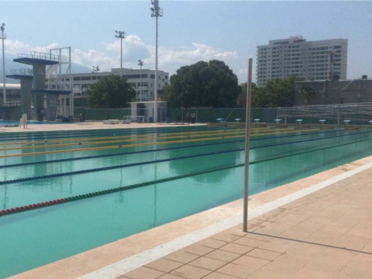 Así está la piscina olímpica de Santa Marta tras polémica en redes sociales