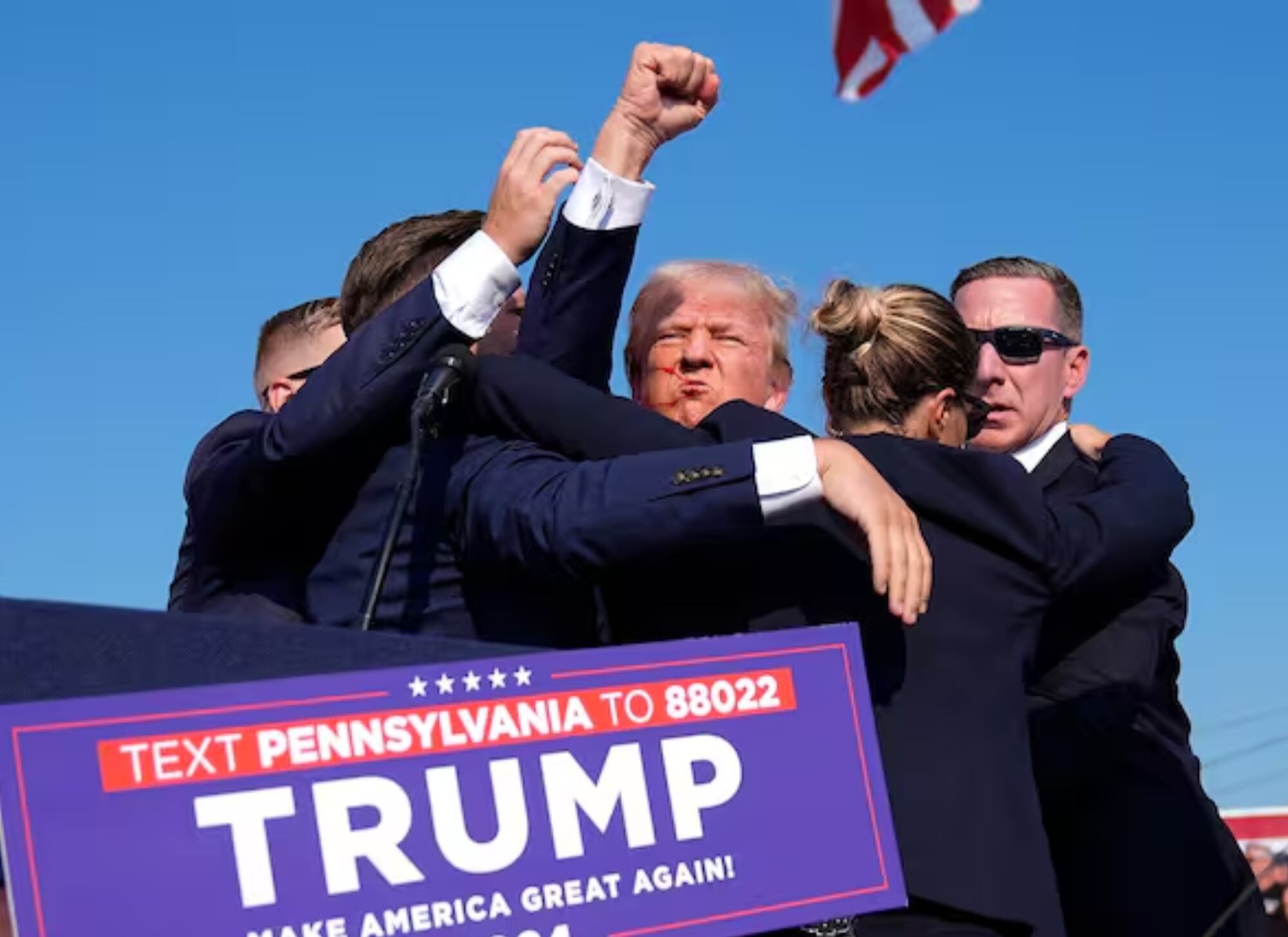 Atentado contra Trump | Foto: AFP