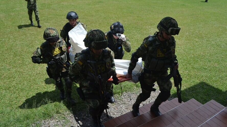 Combates en Nariño - Archivo. Foto: Colprensa